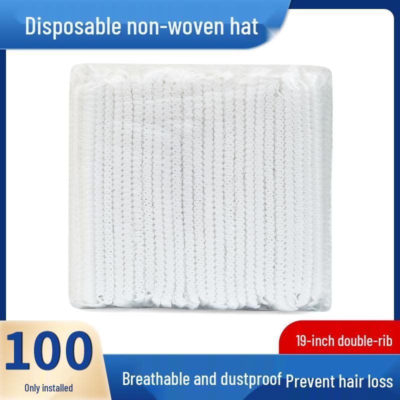 Disposable Non-woven Dustproof Work Cap for Kitchen & Catering