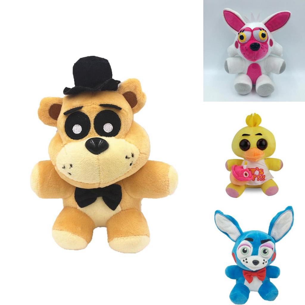 Fnaf Five Nights At Freddy's Prieteni Jucărie de Pluș Moale Cadou 18/25cm Galben Maro Violet Albastru Roșu Alb