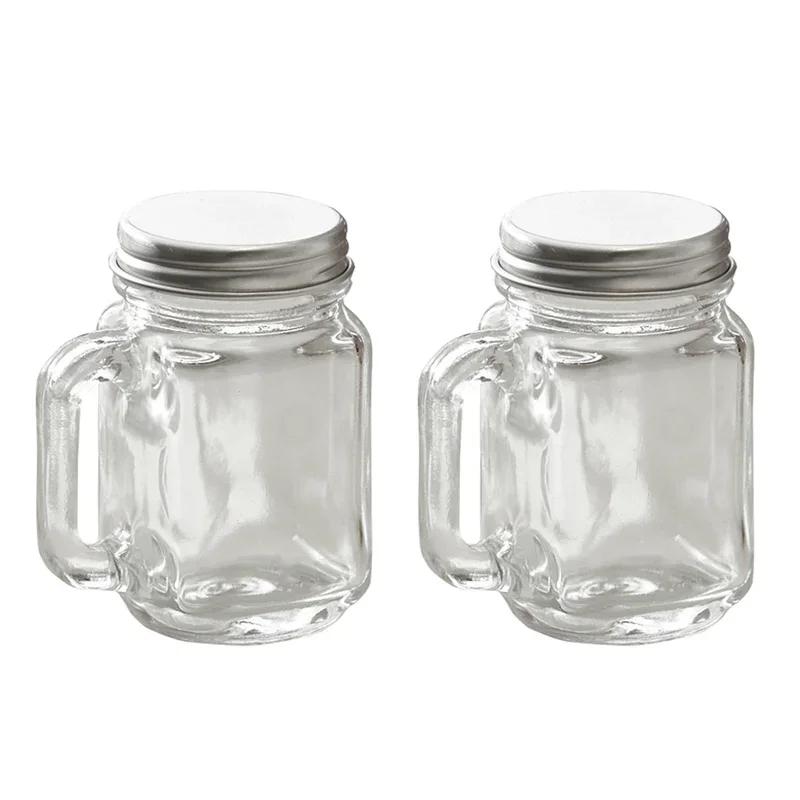 35ml Sub Bottle Mini Seal with Lid Coffee Concentrate Essential Oil Aromatherapy Milk Honey Bottle Small Sample Storage Glass