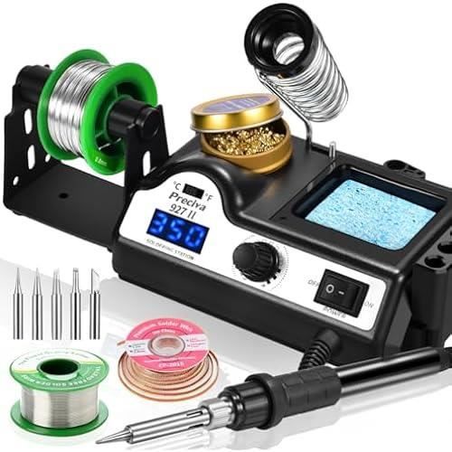 Station de Souder Professionnel - Preciva - 60W - Temperature Constante - Sommeil