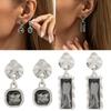 Acrylic Alloy Dangle Earrings Unique Artistics Portable for Fashion Women