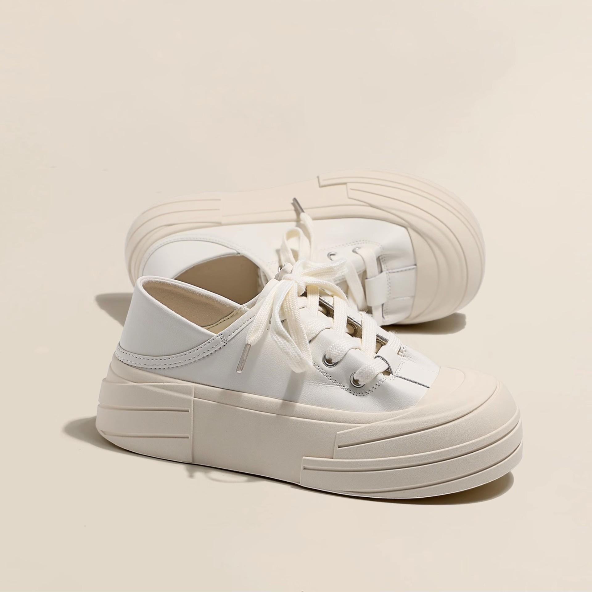 

Милые женские туфли с большой головой, осенние, толстые, белые, Baita, дышащие, повседневные, для женщин 35