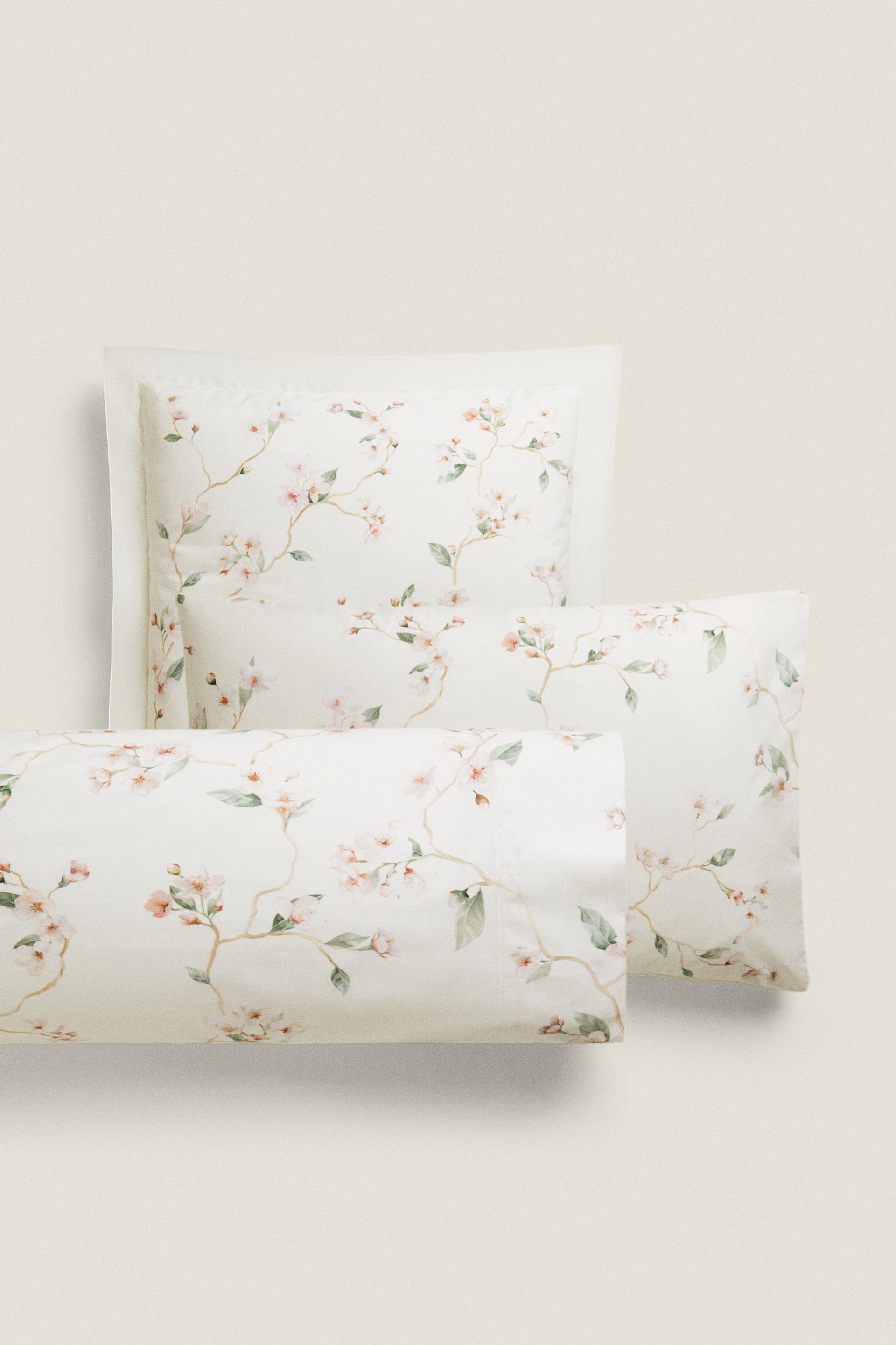 

CHERRY BLOSSOM COTTON PILLOWCASE