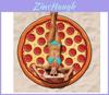 Hamburgare Donut Pizza Design Strandhandduk För Barn Och Vuxna Med Polyestertyg För Pool- Och Strandbruk