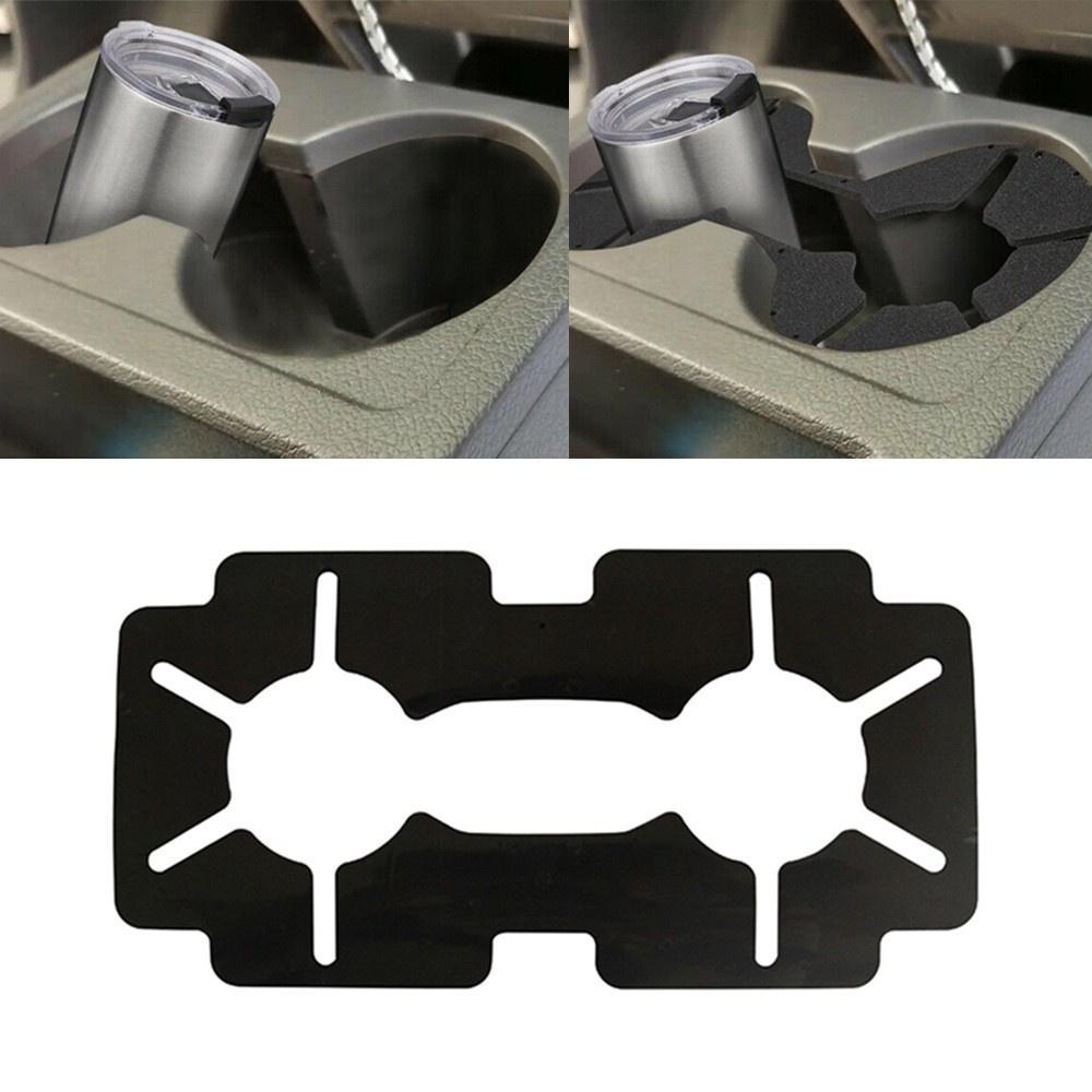 Black Car Front Console Cup Holder Tab Foam Sheet Fits For Honda Pilot 2009-2015