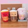 Bubble Tea Boba Cup Squishmallow Plush Toy Pillow Cushion Kids Birthday Gift