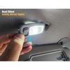8PCS Super Bright White LED Interior Light Kit Package for Hyundai Elantra 2017 2018     + License Plate Lights and Tall Tool
