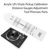 Turntables Cartridge Stylus Alignment Gauges Stylus Calibration Protractors for Audiophiles and Vinyls Enthusiasts