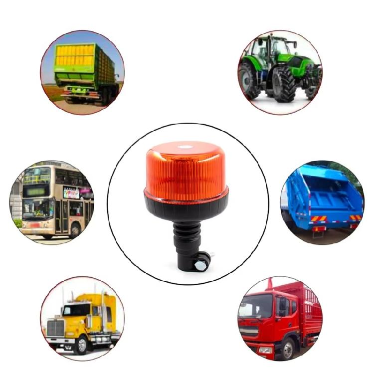 Heavy Duty Rotating Strobe Light 40 LED Waterproof High Brightness Led Beacon Light For Trucks Tractors Emergency Use