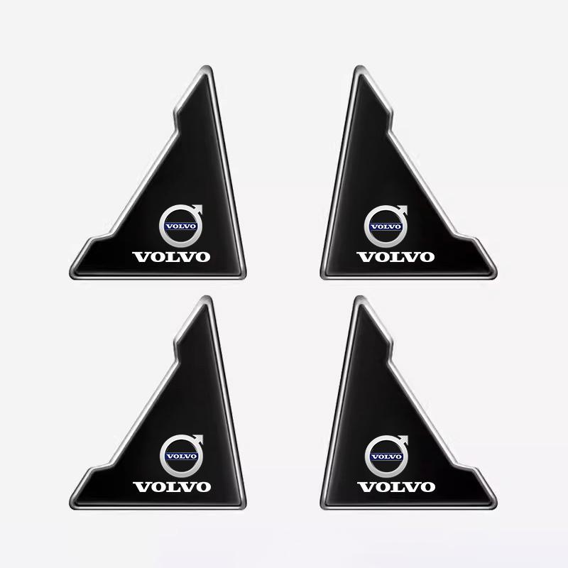2/4Pcs Silicone Car Door Corner Cover Anti-scratch Stickers For Volvo XC90 V90 V60 XC60 V40 EC40 EX40 S80 S60 S90 C40 XC40 V70 X
