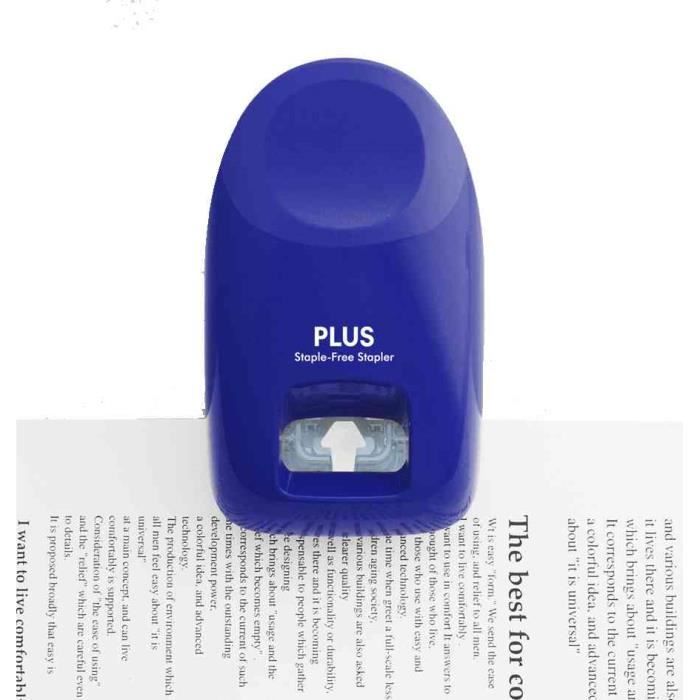 Agrafeuse SL-112A sans agrafes, rose