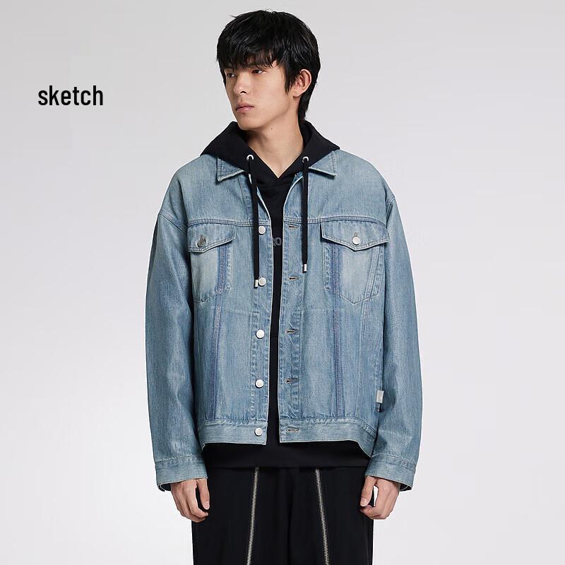 

CROQUIS Men s 2023 Autumn Denim Jacket L