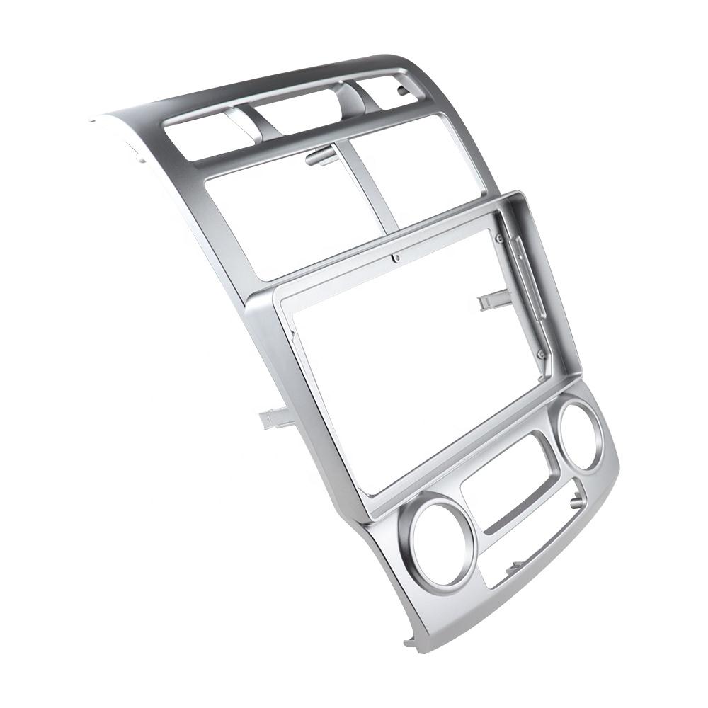 Kit de tableau de bord 9 pouces pour KIA SPORTAGE 2005-2010, cadre de façade d'autoradio, adaptateur de lecteur Android, couvercle de panneau stéréo, lunette GPS, façade