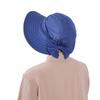 Turbante Boné Protetor Solar Modesto Com Laço Removível Para Mulheres, Chapéu Hijab Aerobin 2 em 1 Com Aba Removível