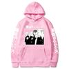 Anime Tokyo Revengers Mikey Trykket Hettegenser Høstfleece Komfortable Hettegensere Pluss Størrelse Genser Harajuku Streetwear