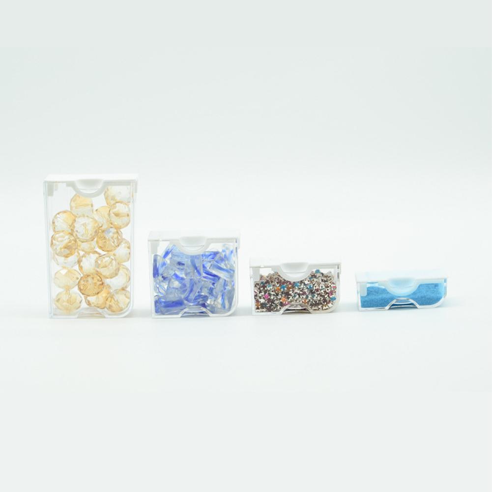 42/50/78 Slots Diamond Painting Bead Storage Container Diamond Art Bead Box for Glitter Rhinestones/5D Embroidery/DIY Crafts