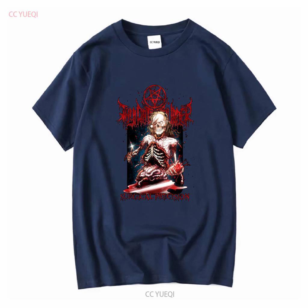 New Thy Art Is Murder Surgical Precision For Fans S 5XL T Shirt CR65 vintage Washed Soft Slightly graphic Versatile Casual