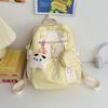 Schoolbag Summer 1011 Pentagram Backpack Japanese Cute ins Milk Huhu Little Girl Fresh Versatile Travel Backpack