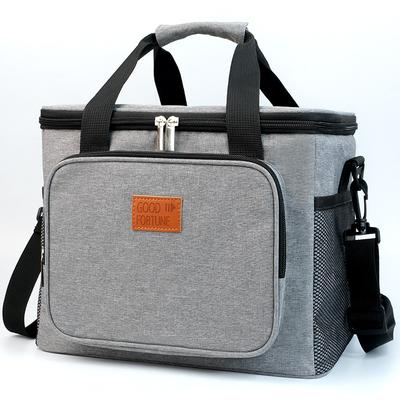 Thickened Large Capacity Portable Picnic Thermal Bag Peva Outdoor Car Cooler Bag Waterproof Shoulder Crossbody Insulated Bag