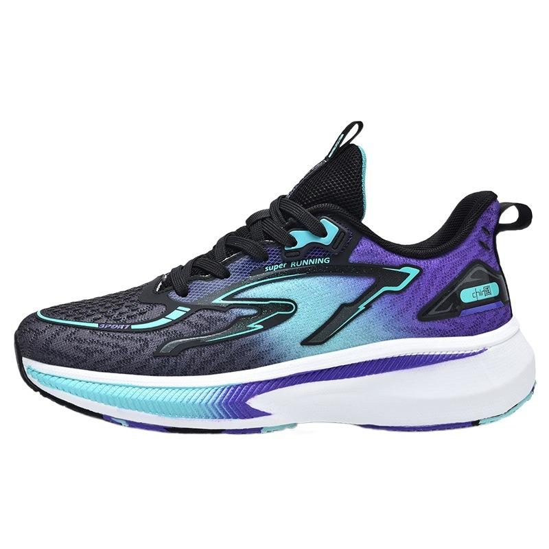 Men's shoes spring and summer high-quality cushioning running shoes fashion versatile breathable casual shoes high school entrance examination