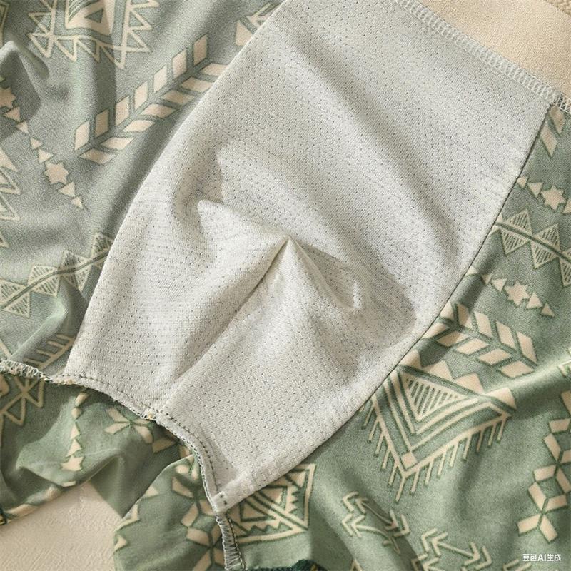 5 Pieces Men's Ice Silk Underwear Comfortable Boxer Briefs Teenager Retro Underpants Breathable Printing Boxers