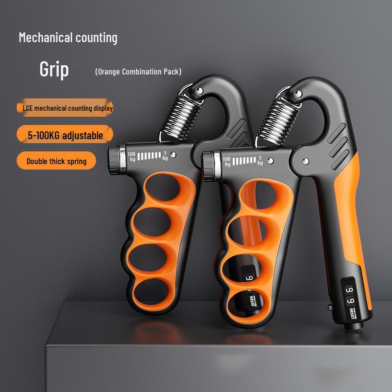 Electronic Counting Adjustable Hand Gripper for Men & Women - Fitness & Muscle Strength Trainer