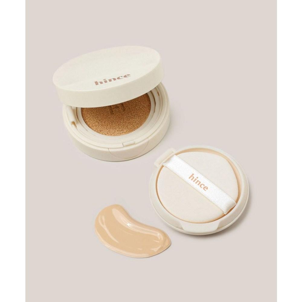 HINCE SET Second Skin Glow Cushion (Main Product + Refill) No. 15 Rosy 1 Pcs No. 17 Porcelain