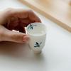 1 Pc Chinese Simple Ceramic Tea Cup Handmade Orchid Teacup Household Tea Bowl Beauty Master Cup Travel Personal Tea Set Teaware