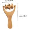 4pcs Wooden Massage Tools Ergonomic Wood Massager for Full Body Relief for Neck Back Legs Arms and Feet Lightweight and Portable for Home and Travel