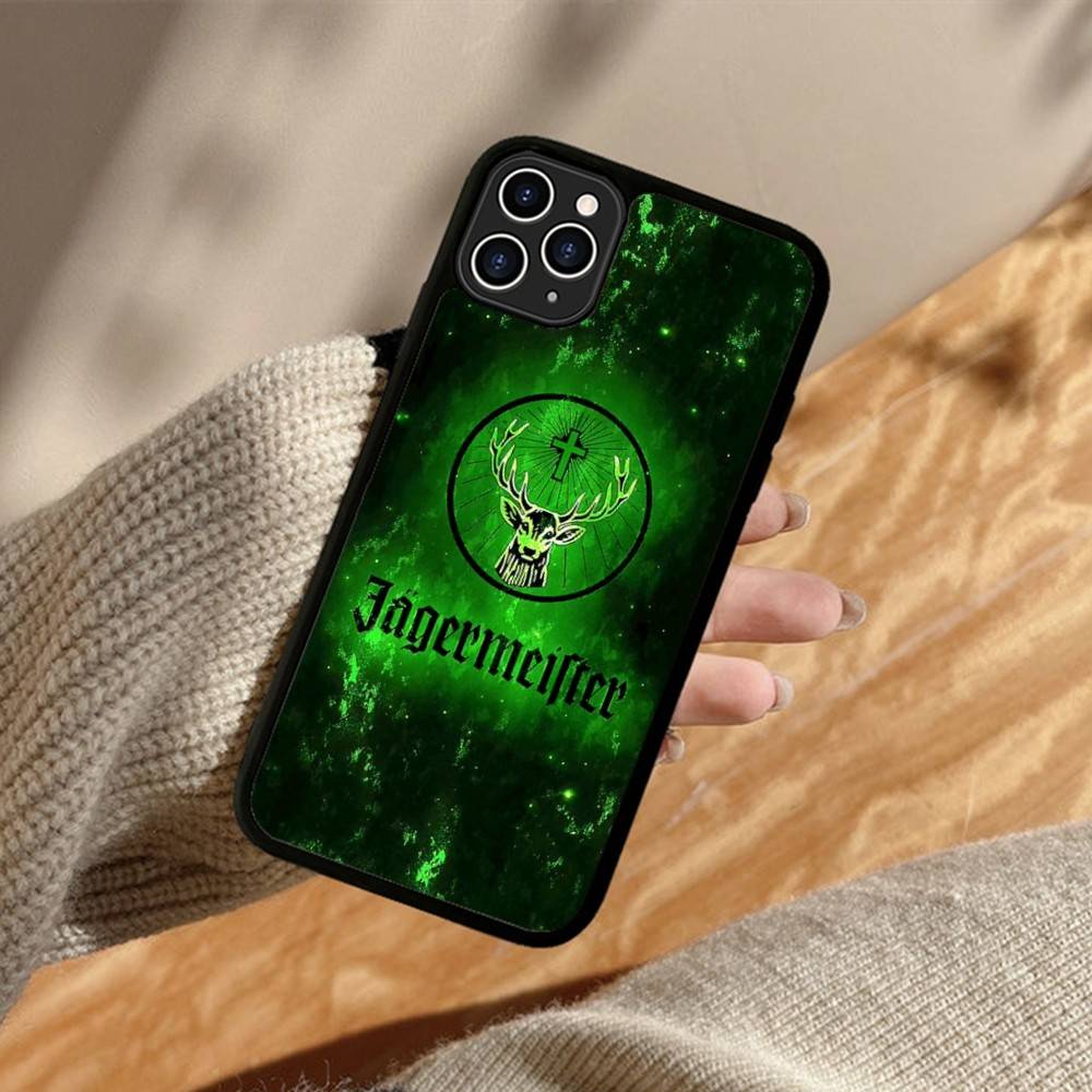 Hot J-JaegermeisterS PC+TPU Phone Case For IPhone 17 16 15 14 13 12 11 Pro Max Plus Kawaii Cartoon Cover
