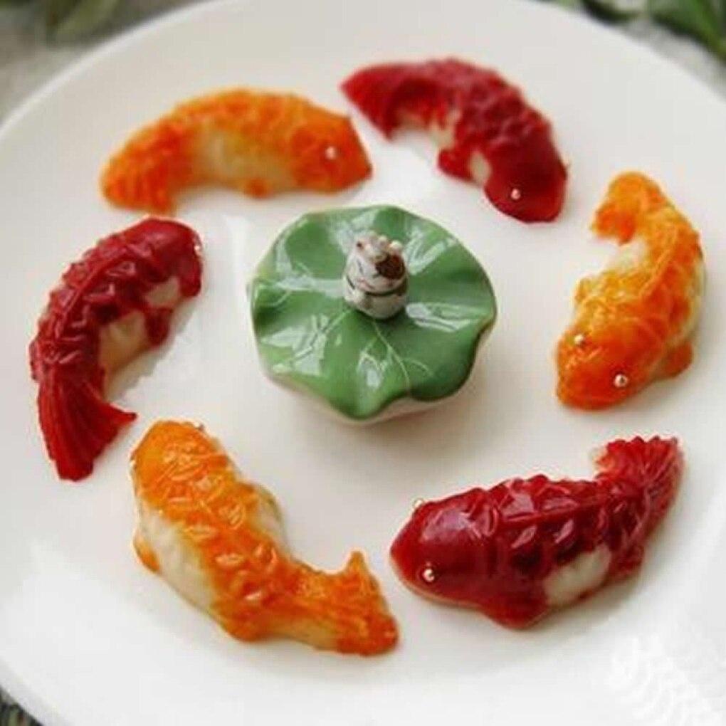 28x17.5cm 3D Koi Fish Shape Plastic Cake Chocolate Jelly Mould Mold DIY Molds Baking Tools Decorations