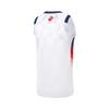 Li Ning Série Basketball Simple Respirant Sport Polyvalent Doux Décontracté Séchage Rapide Débardeur de Basketball Homme hauts AAYV493-1