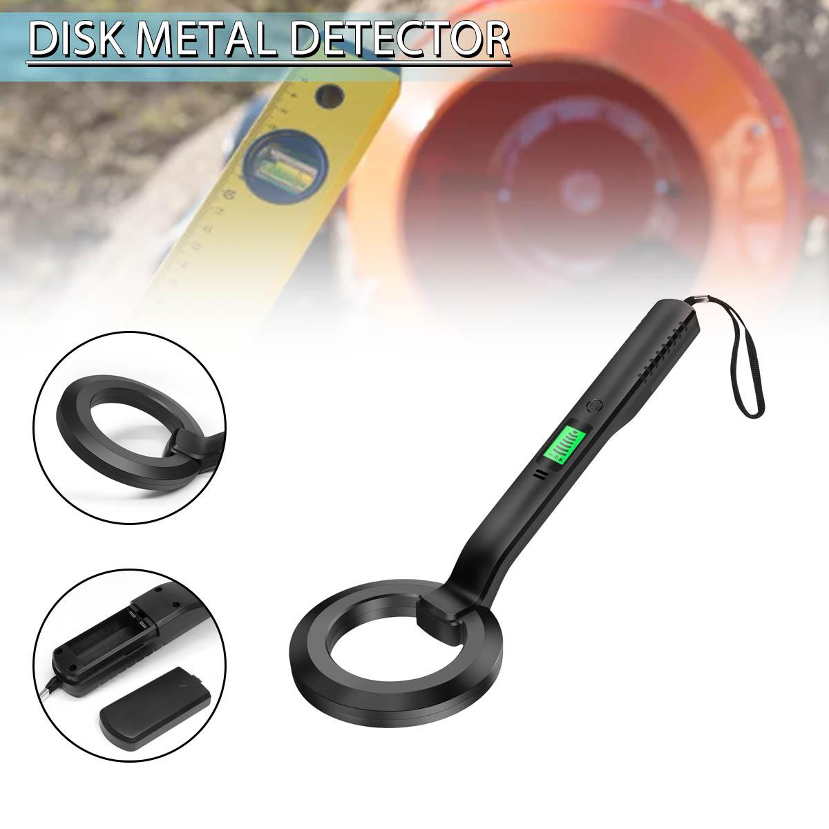 

PDTO Новый ЖК-дисплей Металлоискатель Обнаружение на 360 ° Ручной высокочувствительный детектор