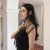White Dot Foulard Bandana Embroidery Hair Scarf Headband New Scarf Shawl  Women