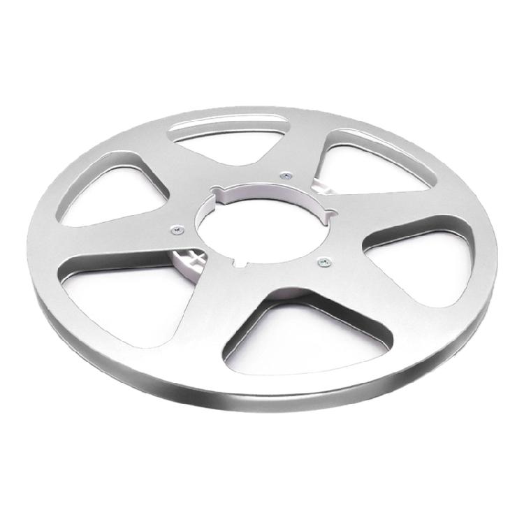Aluminum 6 Hole Reel With 10.5Inch Empty Tape Nab Hub Disk For Studio Recording Equipment