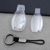 Fully Transparent Car Key Cover Shell For Mercedes Benz W176 W246 W204 W205 W212 W221 W166 X253 C253 W463 C117 C218 X156