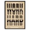 Abstract Typography Art Poster Less Is More Canvas Painting Motivational Quote Art Home Decor Print for Home Living Room Decor