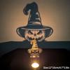 Halloween Decoration 2025 Decorative Candle Holder Scary Candlestick Ornament Desk Accessorie Room Decor Halloween Accessorie