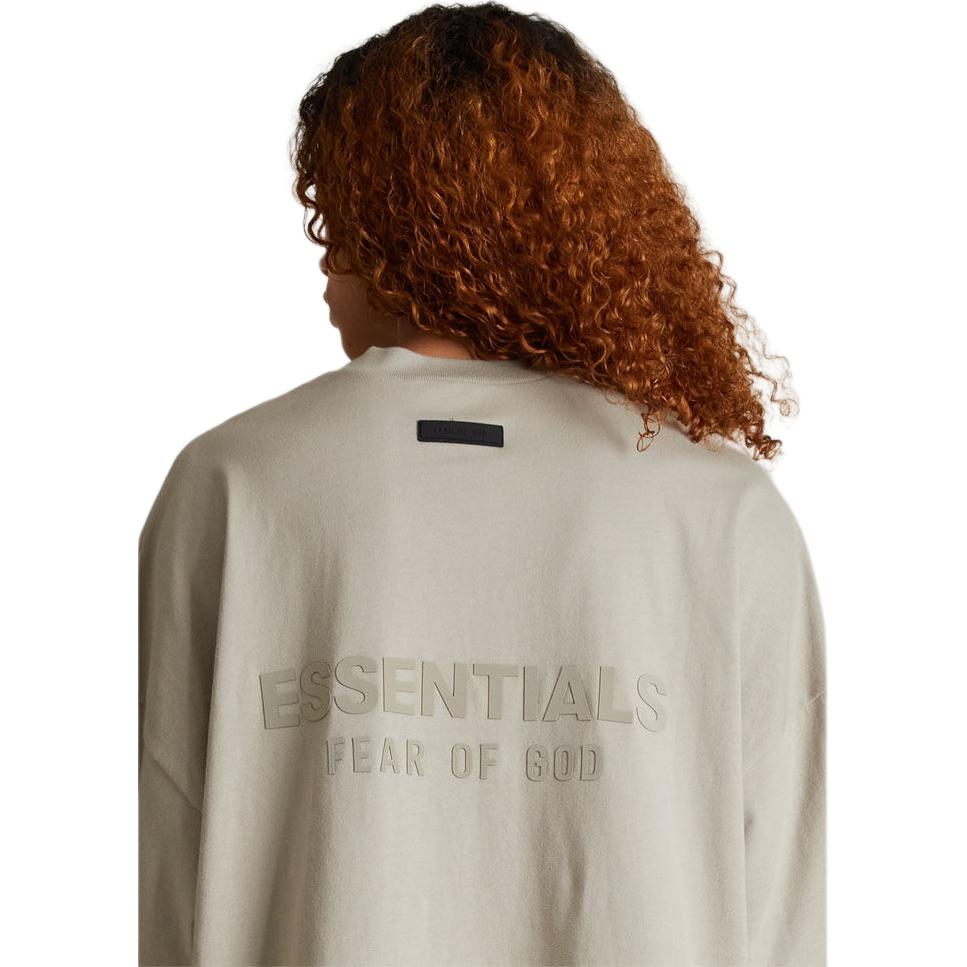 Fear of God Essentials V Neck T-Shirt Seal Men Tops Grey 125SP244215F