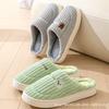 New cotton slippers men's autumn and winter bags and home indoor household thick bottom warm home non-slip fluffy slippers women