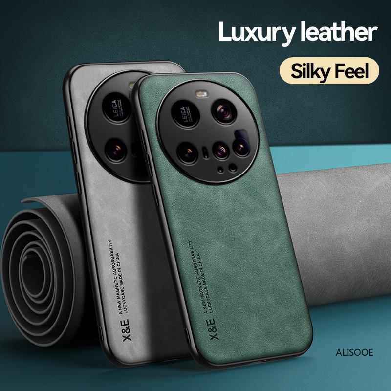Husă din Piele de Lux pentru Xiaomi Mi 15 Ultra 14T Carcasă Ultra Subțire Capac de Protecție Magnetic pentru Mașină pentru Xiaomi 15 14 13T Pro Capa