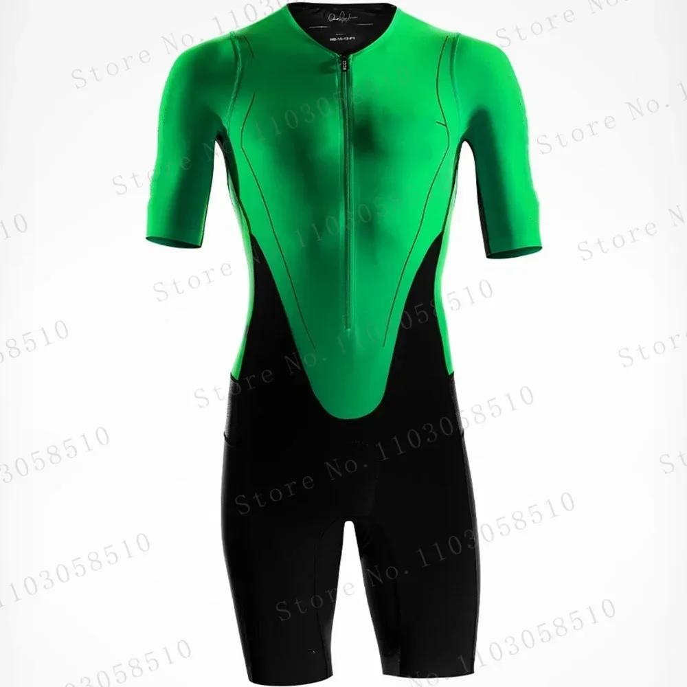 2024 Męski Kombinezon Rowerowy Szybkoschnący Triathlon Góry Sportowy Kostium Rowerowy Skinsuit pro Mtb Jazda Kombinezon Ropa Ciclismo