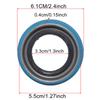 2pcs Gearbox Drive Shaft Oil Seal For Opel Vauxhall Astra F G H  J Corsa C D Vectra A B C Zafira A Meriva Adam M13 Drivetrain Driveshaft Ring