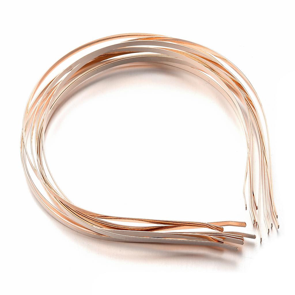 10Pcs Metal Headband 11x14cm Simple Headband Hair Fixing Head Hoop Unisex Headband for DIY Making Hairband Accessories Wholesale