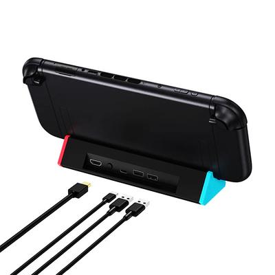TV Dock Station Charging Dock Station Base W/ 4K HDMI-compatible Output/Type C Port/USB Port for Nintendo Switch2 2025 Dock