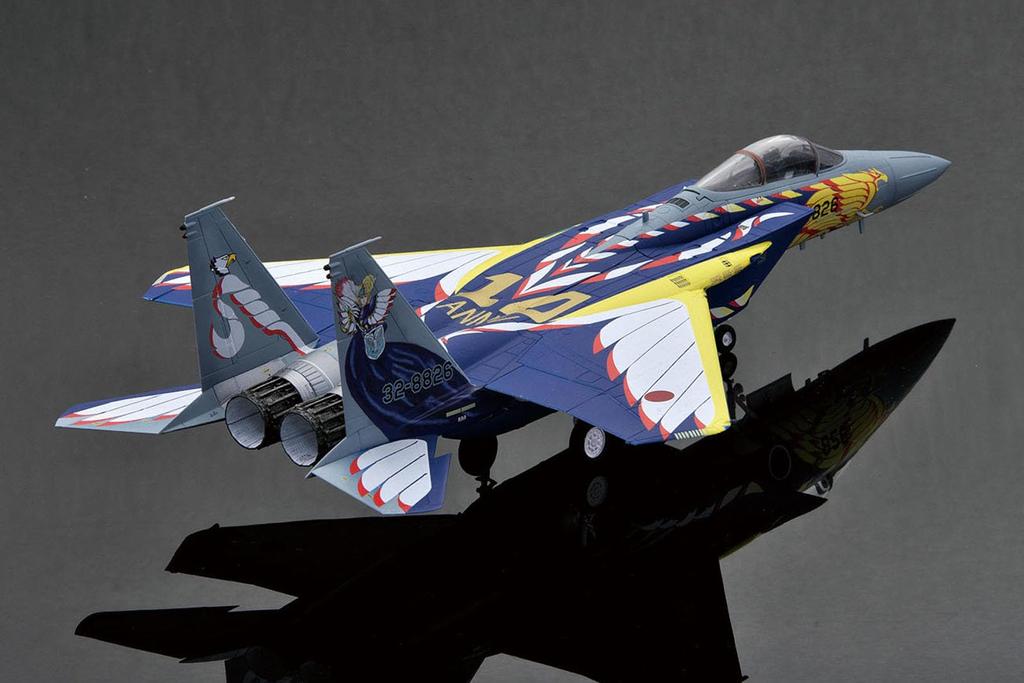 Platz 1/72 Japan Air Self-Defense Force F-15J Eagle 204th Squadron F-15 Reorganization 10th Anniversary Commemorative Paint Scheme Mystic Eagle 1995 P