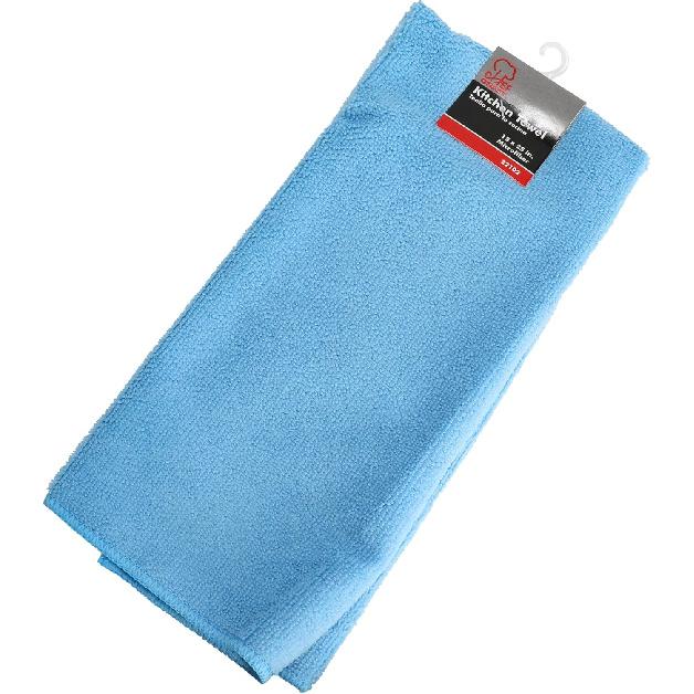 Chef Craft Microfiber Towel, Lt. Blue 15 x 25 inches