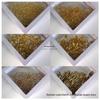 Gold Rice Tube Beads: Formal Wear Embellishments for Handmade Beading and Embroidery DIY Projects.