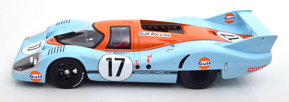 CMR Porsche 917LH Gulf 24h Le Mans 1971 Ferdig Produkt 1/12 Nr.17 Siffert/Bell
