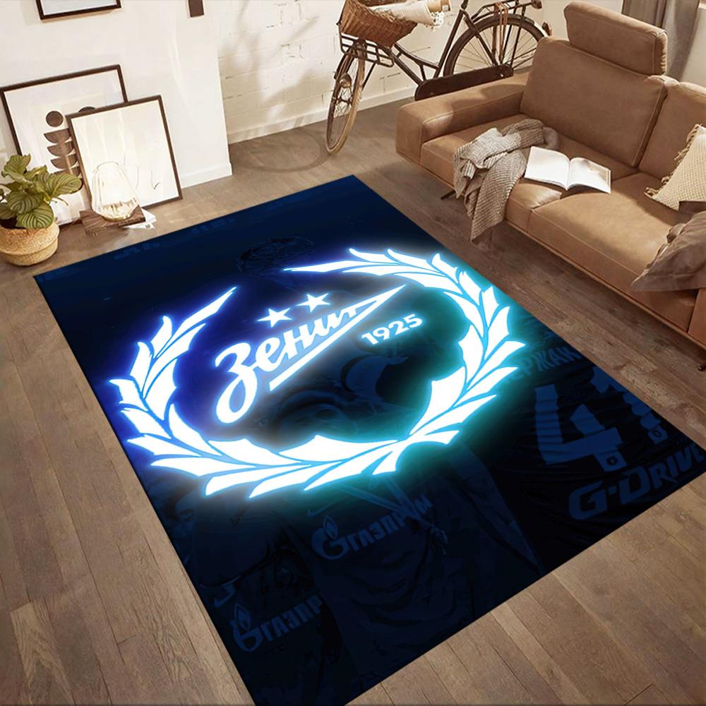 Fc Zenit Saint Petersburg Fans Square rugs are a great choice for living rooms, bedrooms, home décor, and as gifts.